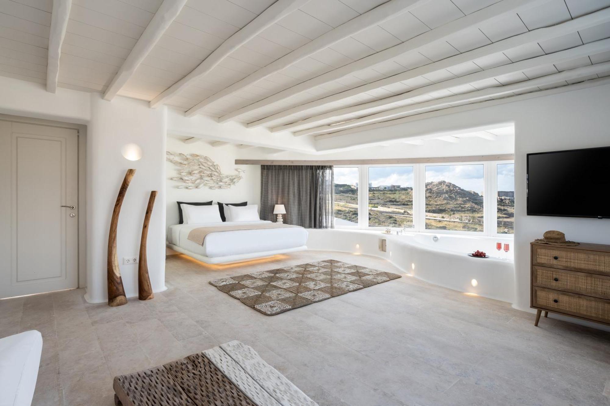 White Stone Mykonos Hotel Agios Ioannis Diakoftis Exterior foto