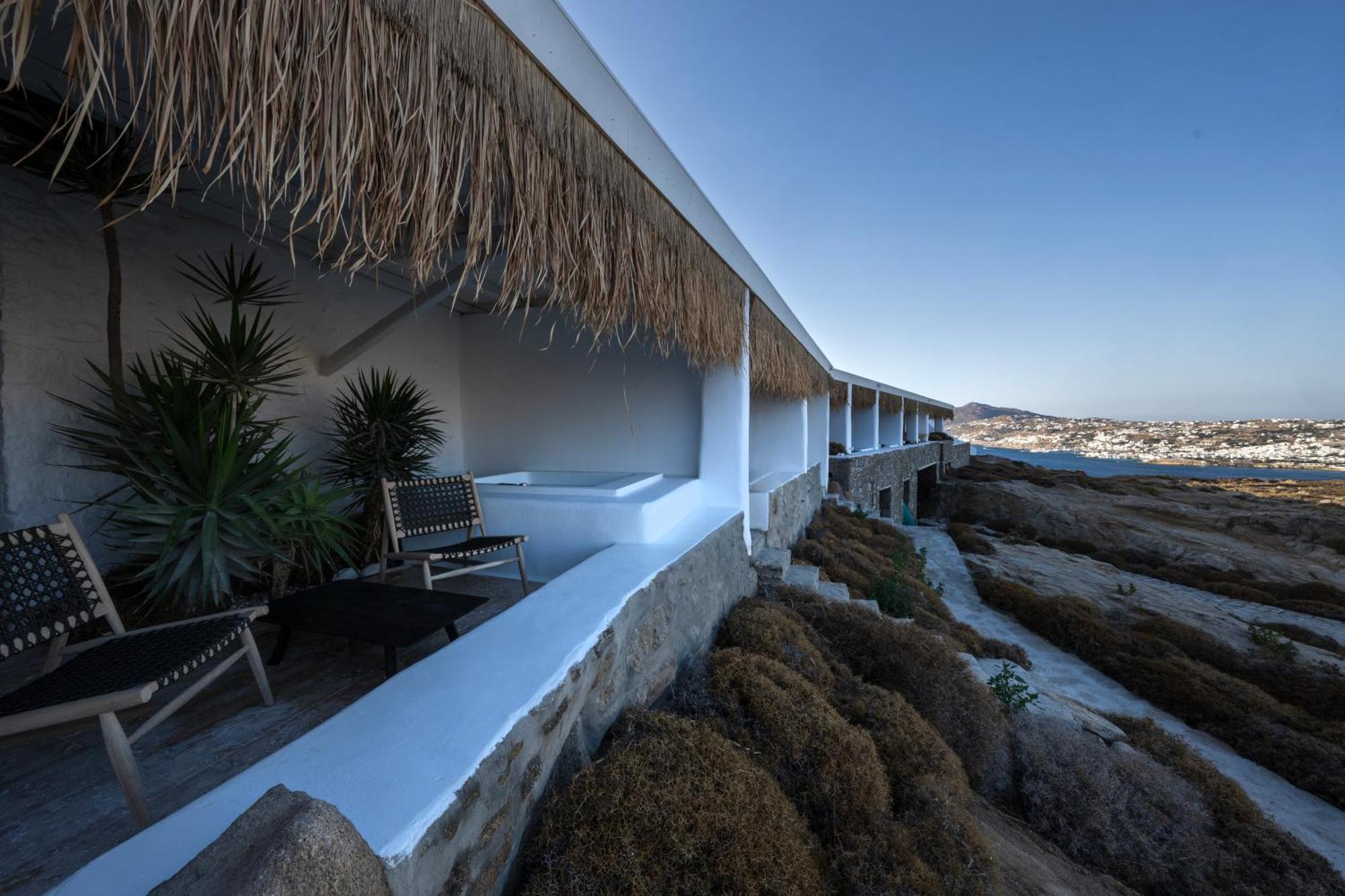 White Stone Mykonos Hotel Agios Ioannis Diakoftis Exterior foto
