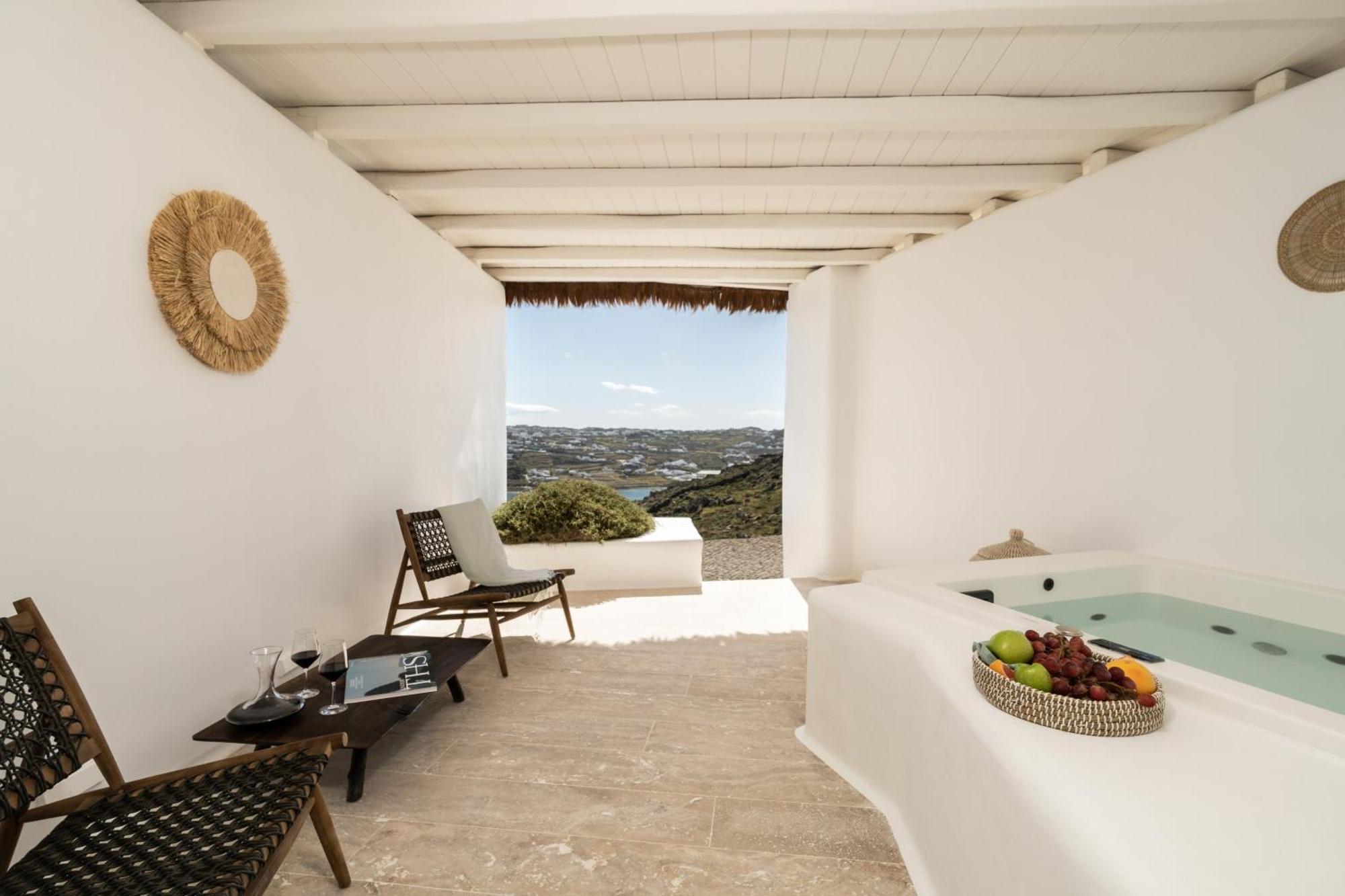 White Stone Mykonos Hotel Agios Ioannis Diakoftis Exterior foto